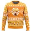 Chibi Christmas Zenitsu Agatsuma Demon Slayer Ugly Christmas Sweater