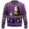 Chihiro and No Face Spirited Away Ugly Christmas Sweater