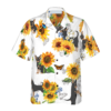 Chihuahua Lover With Sunflower Hawaiian Shirt