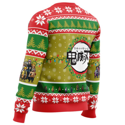 Christmas Demon Slayer Squad Demon Slayer Ugly Christmas Sweater