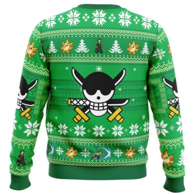 Christmas Zoro OP Pirates Ugly Christmas Sweater