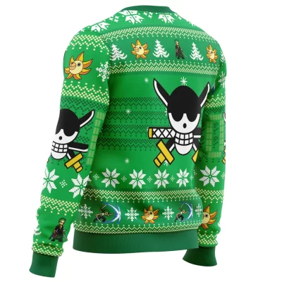 Christmas Zoro OP Pirates Ugly Christmas Sweater