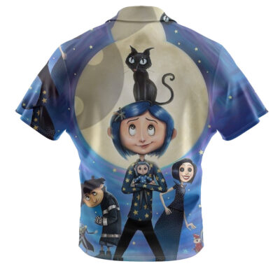 Coraline Hawaiian Shirt, Halloween Hawaiian Shirt