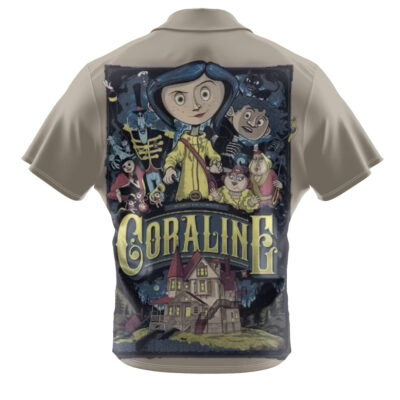 Coraline Hawaiian Shirt, Halloween Hawaiian Shirt