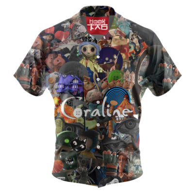 Coraline Hawaiian Shirt, Halloween Hawaiian Shirt