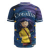 Coraline Baseball Jersey, Halloween Baseball Jersey