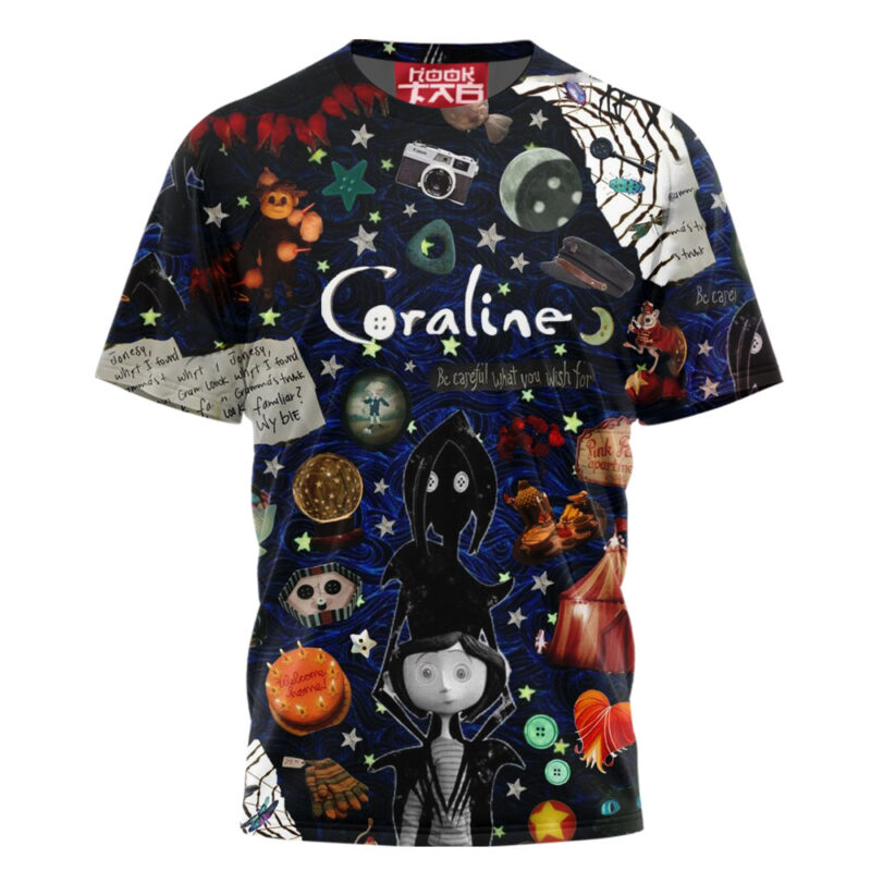 Coraline T-Shirt, Halloween T-Shirt