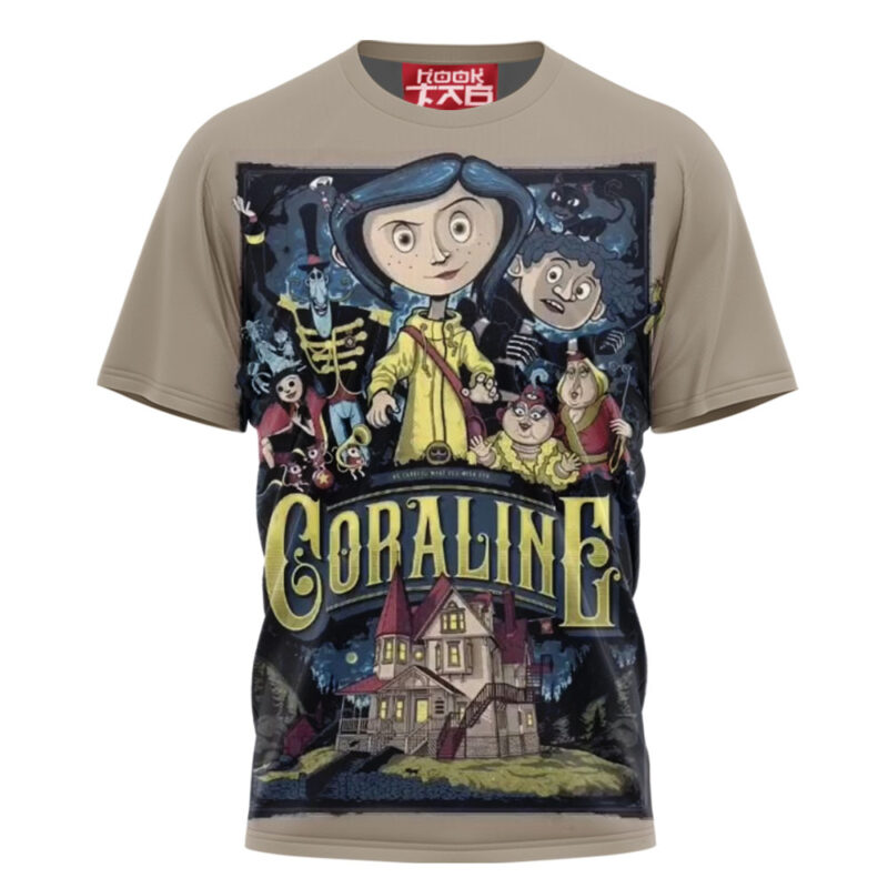 Coraline T-Shirt, Halloween T-Shirt