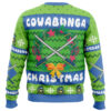 Cowabunga Leonardo Christmas Teenage Mutant Ninja Turtles Ugly Christmas Sweater