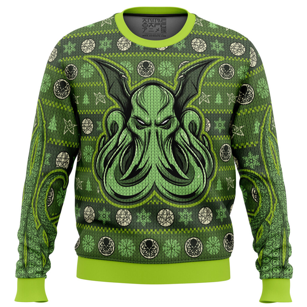 Cthulhu Ugly Christmas Sweater