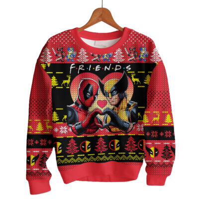 Deadpool Wolverine Ugly Sweater