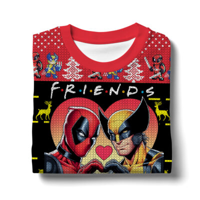 Deadpool Wolverine Ugly Sweater