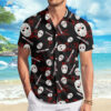 Jason Voorhees Hawaiian Shirt, Friday the 13th Hawaiian Shirt, Halloween Hawaiian Shirt