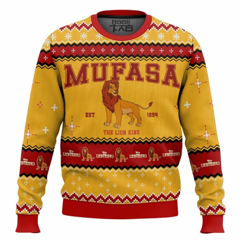 The Lion King Characters Ugly Sweater