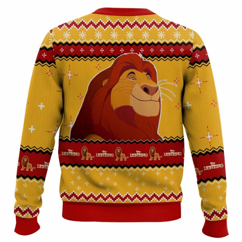 The Lion King Characters Ugly Sweater