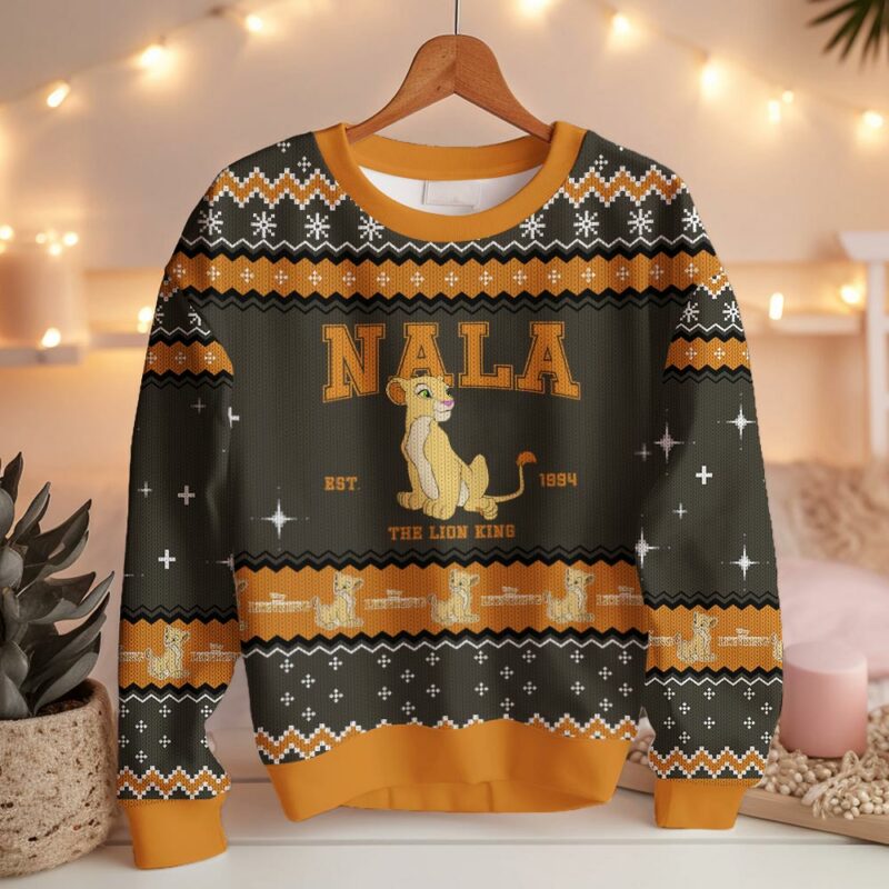 The Lion King Characters Ugly Sweater