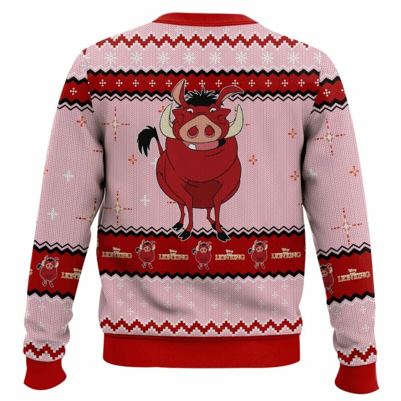 The Lion King Characters Ugly Sweater