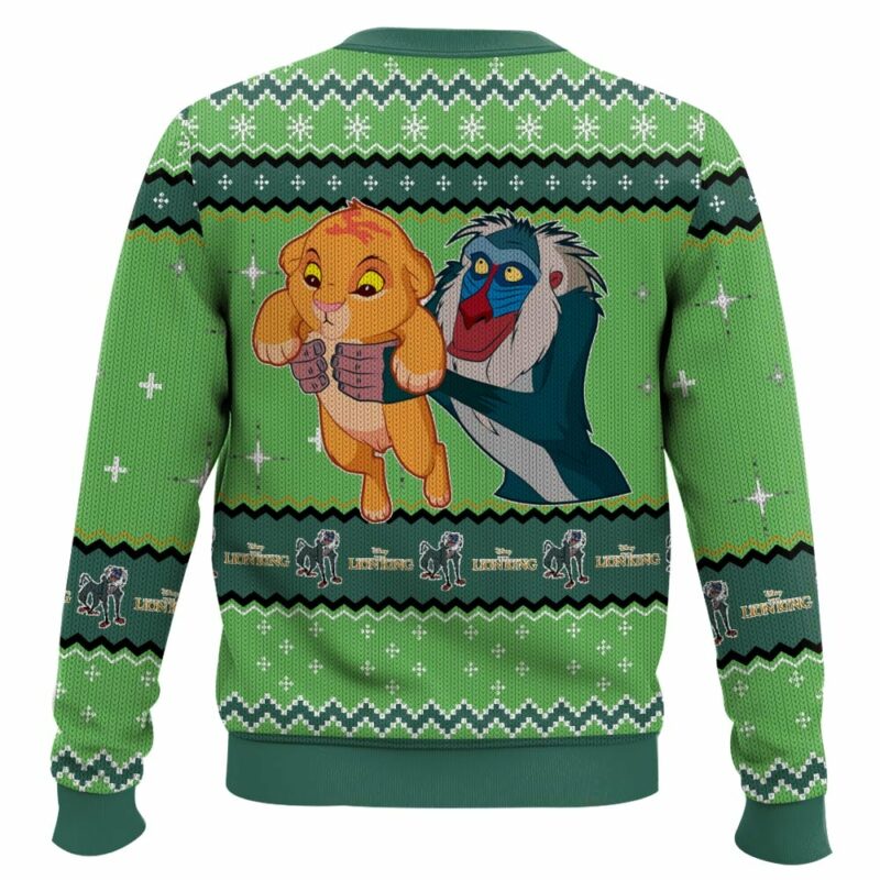 The Lion King Characters Ugly Sweater