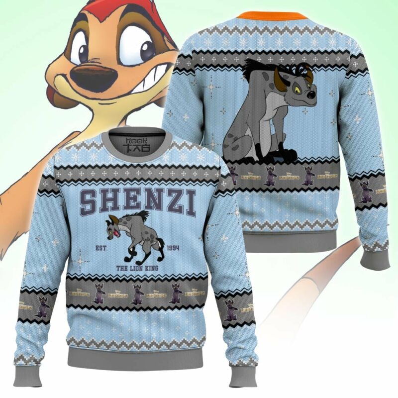 The Lion King Characters Ugly Sweater