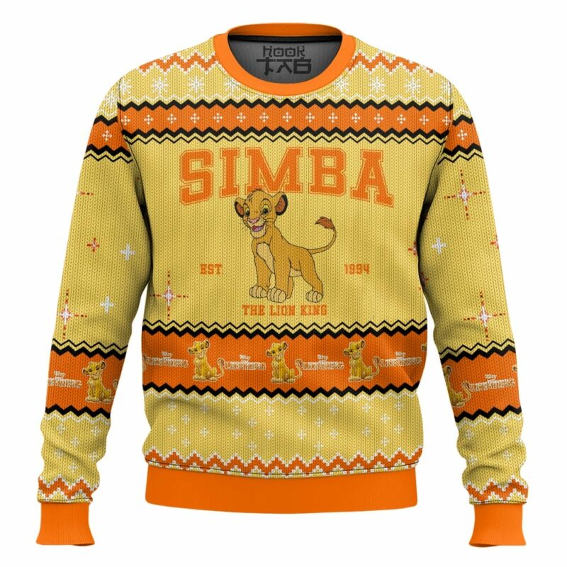 The Lion King Characters Ugly Sweater