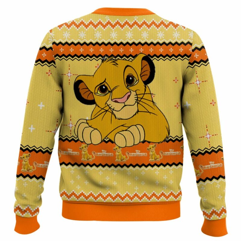 The Lion King Characters Ugly Sweater