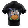 Mickey and Minnie Halloween Hawaiian Shirt, Disney Halloween Hawaiian Shirt, Halloween Hawaiian Shirt