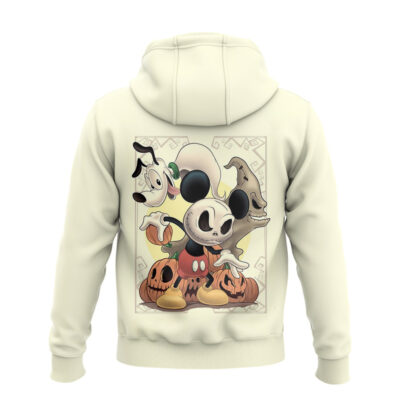 Mickey Mouse Cosplay Jack Skellington and Oogie Boogie Hoodie, The Nightmare Before Christmas Hoodie, Disney Halloween Hoodie, Halloween Hoodie