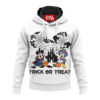 Mickey and Minnie Trick or Treat Halloween Hoodie, Disney Halloween Hoodie, Halloween Hoodie