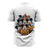 Mickey Mouse with Disney Land Halloween Baseball Jersey, Disney Halloween Baseball Jersey, Halloween Baseball Jersey