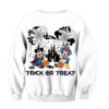 Mickey and Minnie Trick or Treat Halloween Sweatshirt, Disney Halloween Sweatshirt, Halloween Sweatshirt