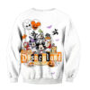 Mickey Mouse with Disney Land Halloween Sweatshirt, Disney Halloween Sweatshirt, Halloween Sweatshirt