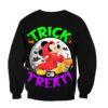 Mickey Trick or Treat Halloween Sweatshirt, Disney Halloween Sweatshirt, Halloween Sweatshirt