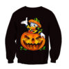 Donald Duck Halloween Sweatshirt, Disney Halloween Sweatshirt, Halloween Sweatshirt