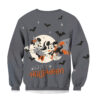 Mickey and Minnie Happy Halloween Sweatshirt, Disney Halloween Sweatshirt, Halloween Sweatshirt