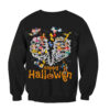 Mickey Mouse with Friends Happy Halloween Sweatshirt, Disney Halloween Sweatshirt, Halloween Sweatshirt