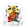 Mickey and Donald Duck Goofy Halloween Sweatshirt, Disney Halloween Sweatshirt, Halloween Sweatshirt