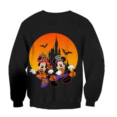 Mickey and Minnie Halloween Sweatshirt, Disney Halloween Sweatshirt, Halloween Sweatshirt