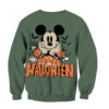 Mickey and Minnie Halloween Sweatshirt, Disney Halloween Sweatshirt, Halloween Sweatshirt