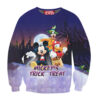 Mickey and Donald Duck Goofy Trick or Treat Halloween Sweatshirt, Disney Halloween Sweatshirt, Halloween Sweatshirt