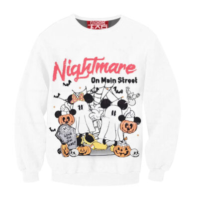 Mickey Mouse Boobash Halloween Sweatshirt, Disney Halloween Sweatshirt, Halloween Sweatshirt