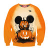 Mickey Mouse with Friends Happy Halloween Sweatshirt, Disney Halloween Sweatshirt, Halloween Sweatshirt