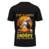 Snoopy and Halloween T-shirt, The Charlie Brown and Snoopy Show T-shirt, Disney Halloween T-shirt, Halloween T-shirt