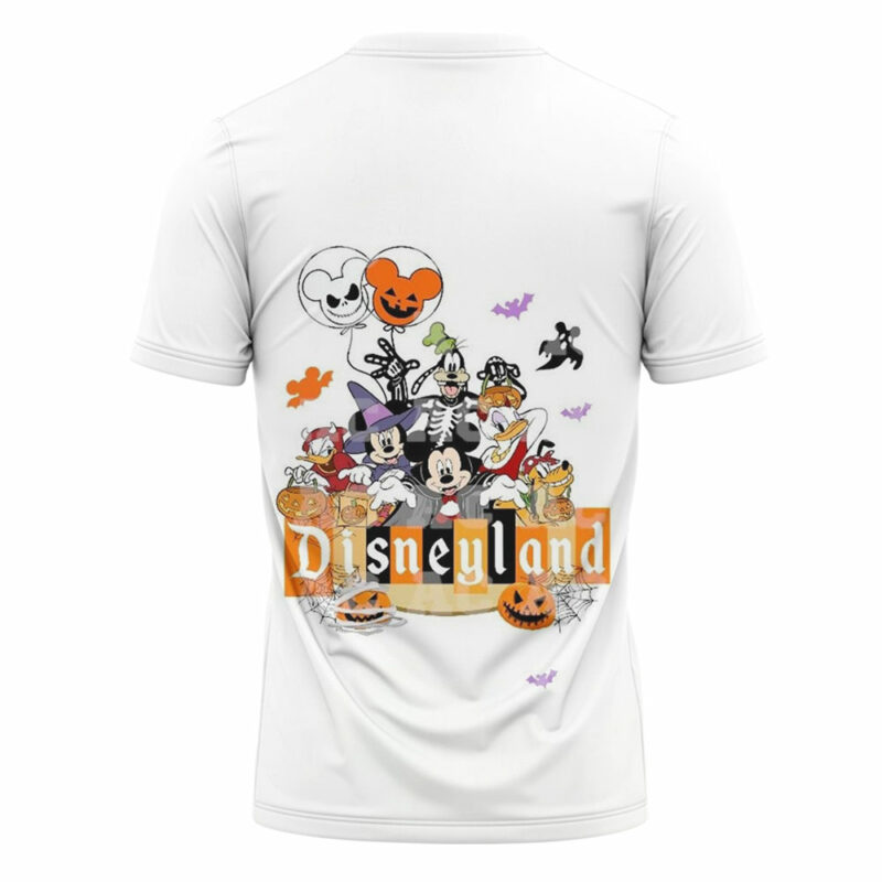 Mickey Mouse with Disney Land Halloween T-shirt, Disney Halloween T-shirt, Halloween T-shirt