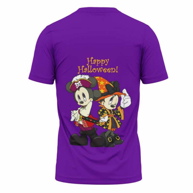 Mickey and Minnie Halloween T-shirt, Disney Halloween T-shirt, Halloween T-shirt