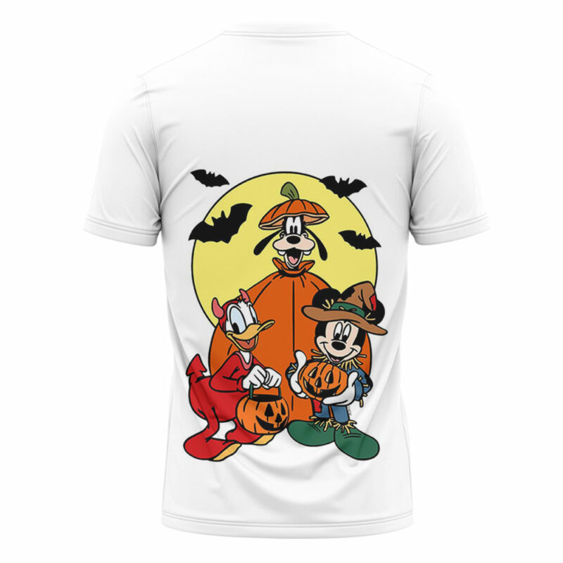 Mickey and Donald Duck Goofy Halloween T-shirt, Disney Halloween T-shirt, Halloween T-shirt