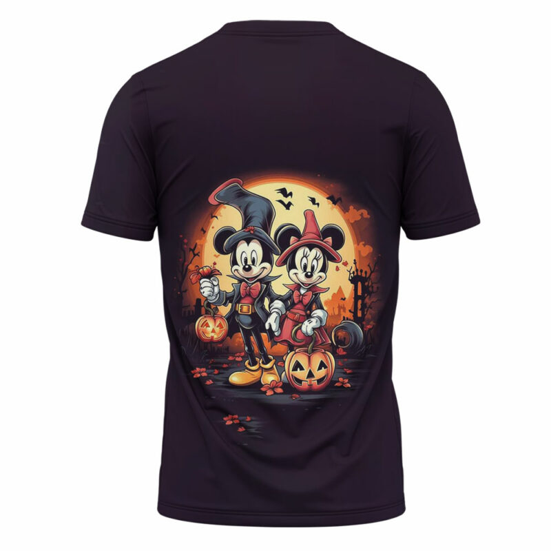 Mickey and Minnie Halloween T-shirt, Disney Halloween T-shirt, Halloween T-shirt