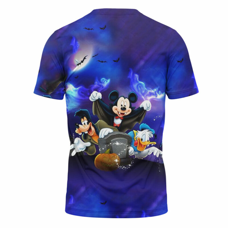 Mickey Mouse with Friends Happy Halloween T-shirt, Disney Halloween T-shirt, Halloween T-shirt