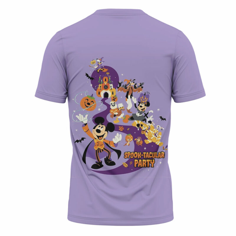 Mickey Mouse with Friends Spook-tacula Party Halloween T-shirt, Disney Halloween T-shirt, Halloween T-shirt