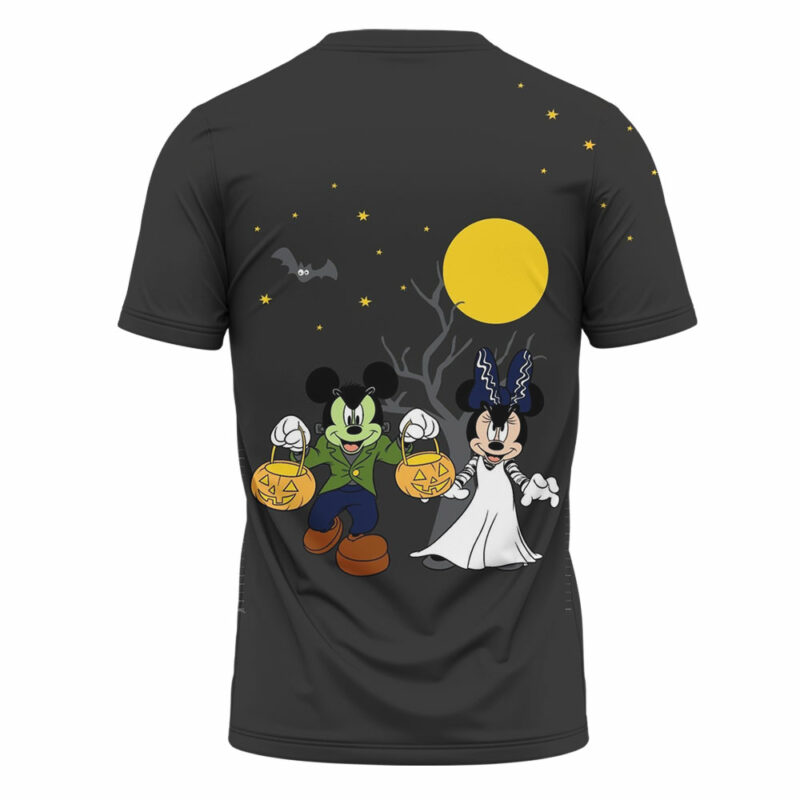 Mickey and Minnie Halloween T-shirt, Disney Halloween T-shirt, Halloween T-shirt