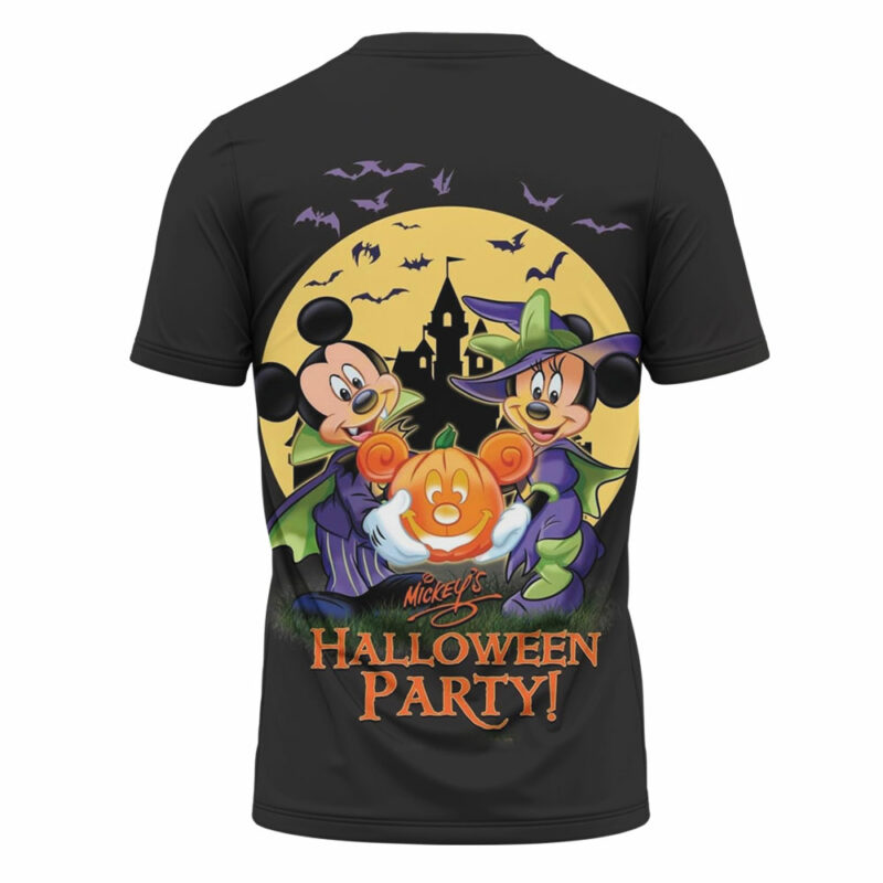 Mickey and Minnie Halloween Party T-shirt, Disney Halloween T-shirt, Halloween T-shirt